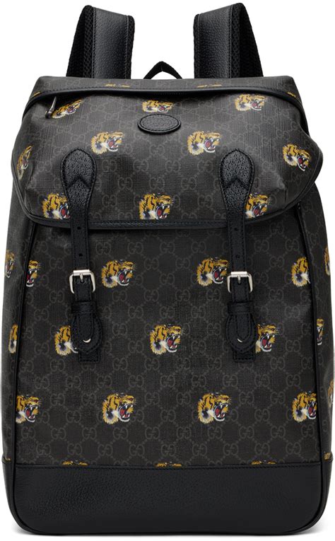 gucci tiger backpack cheap|gucci tiger print nylon backpack.